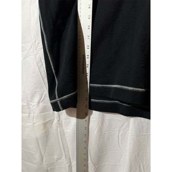 Cutter & Buck Mens Black 1/4 Zip Mock Neck Pullover Sweater L Casual Streetwear - Picture 8 of 8